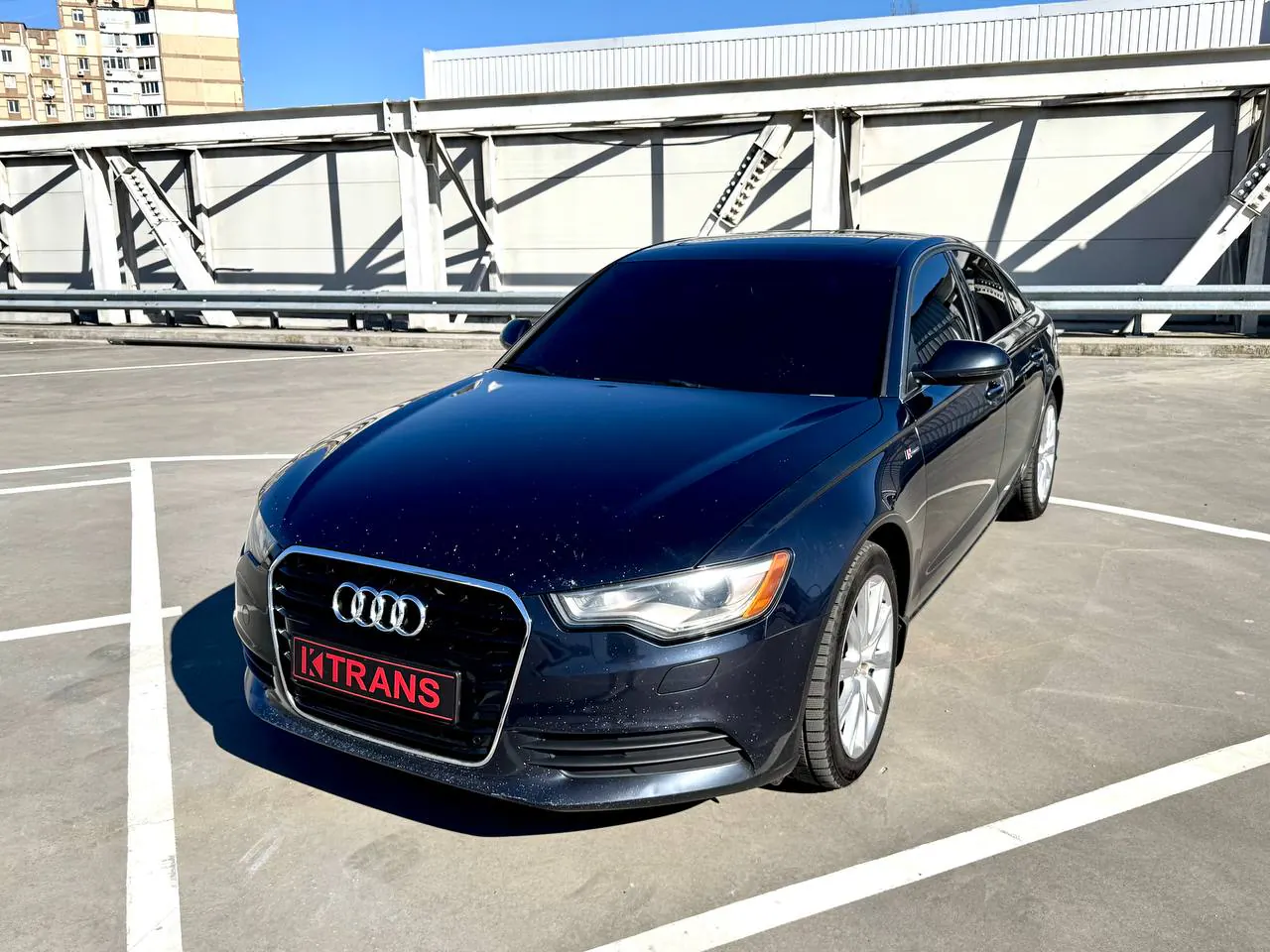 Audi A6 2015 from the KTRANS rental fleet