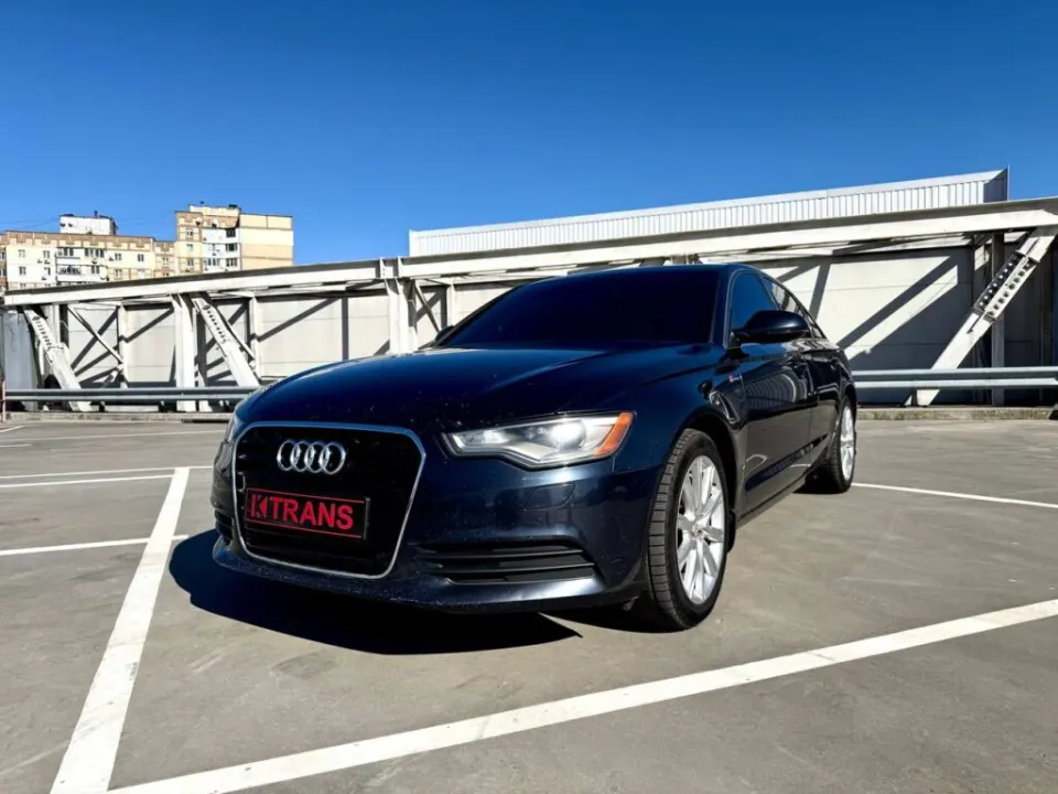 Audi A6 2015 from the KTRANS rental fleet