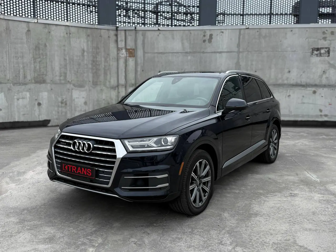 Audi Q7 Quattro 2017 from the KTRANS rental fleet