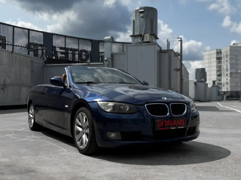 BMW 328i cabrio 2011 from the KTRANS rental fleet