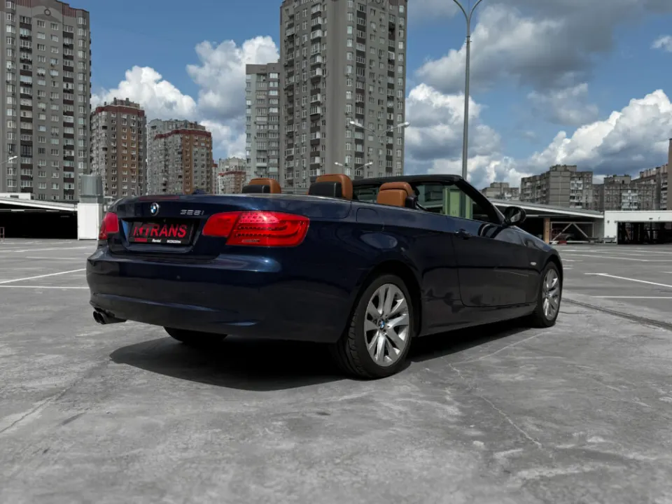 BMW 328i cabrio 2011 from the KTRANS rental fleet