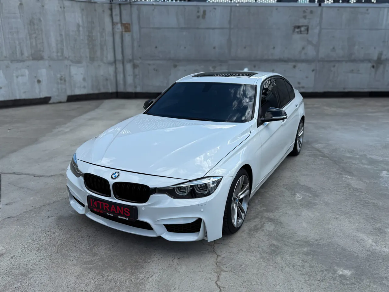 BMW 328i 2013 from the KTRANS rental fleet