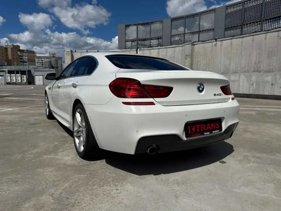 BMW 640 2012 из парка аренды KTRANS
