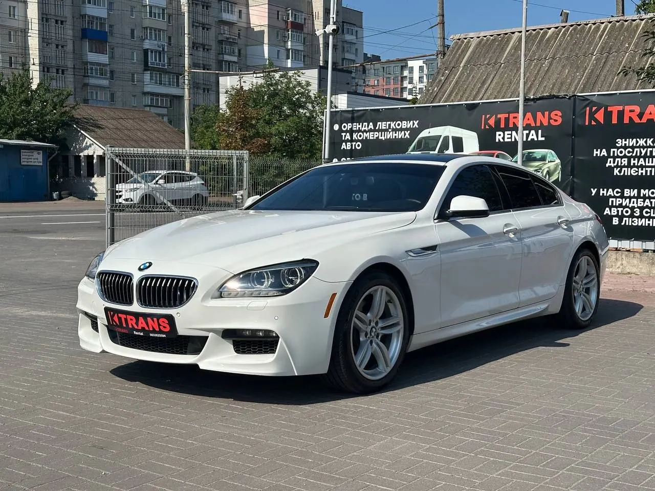 BMW 640 2012 из парка аренды KTRANS