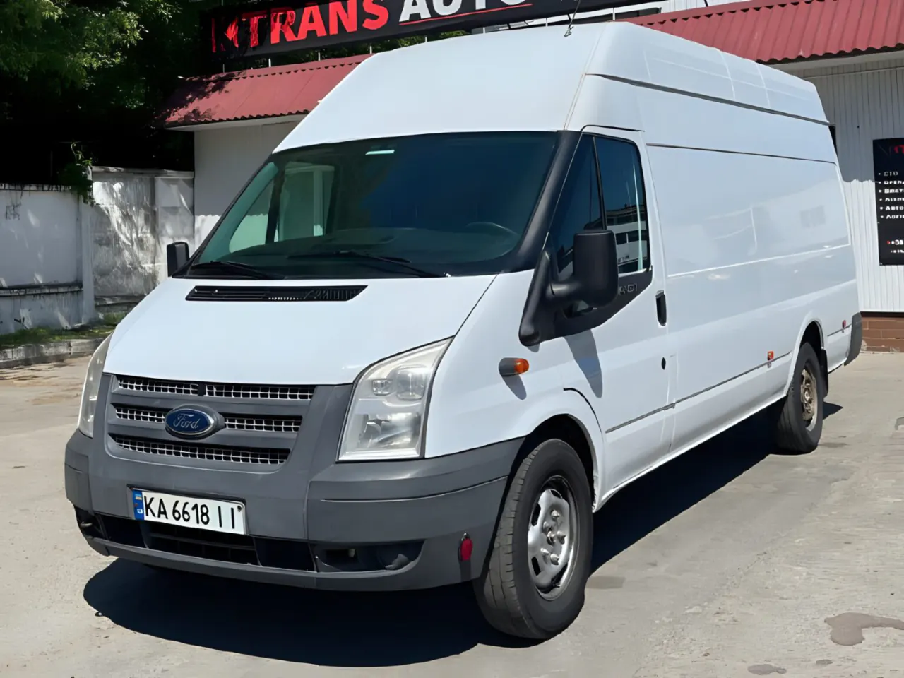 Ford Transit из парка аренды KTRANS