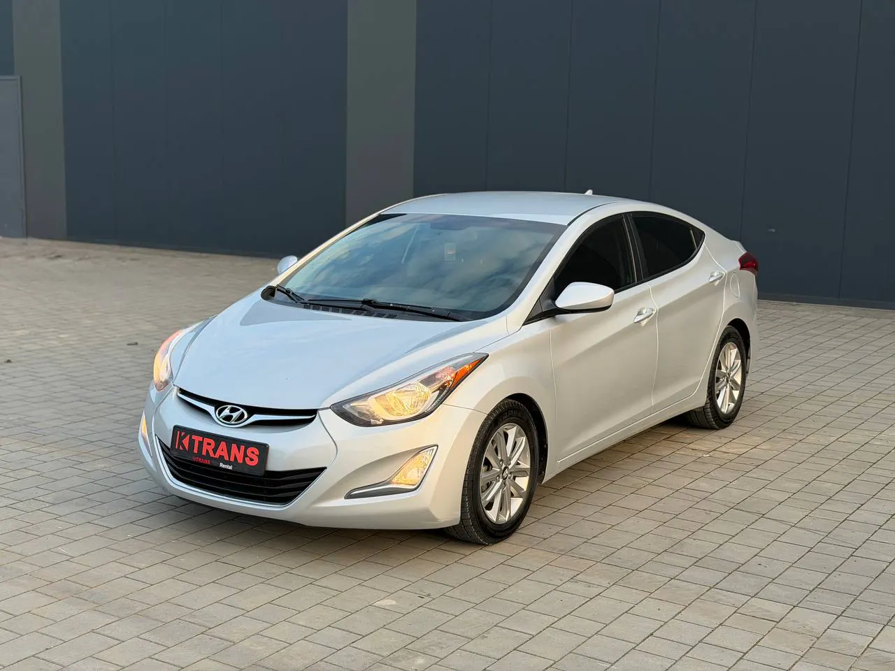 Hyundai Elantra 2015 from the KTRANS rental fleet