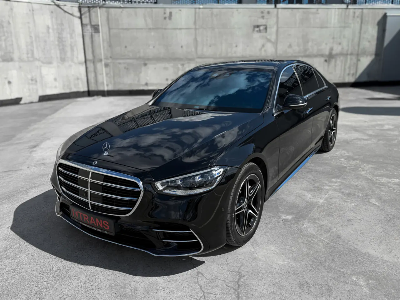 Mercedes-Benz S350d 2021 from the KTRANS rental fleet