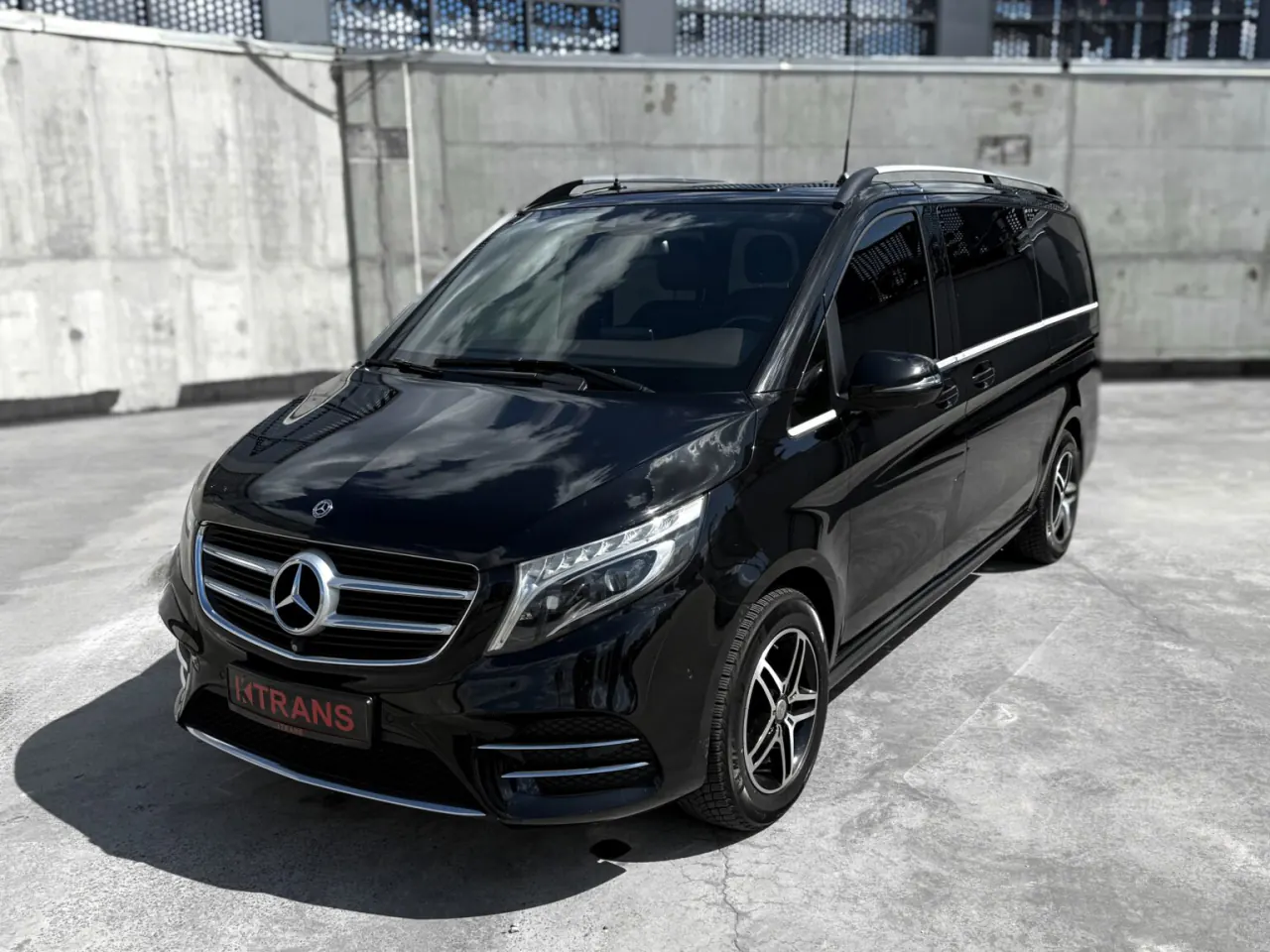 Mercedes-Benz V-250 2018 from the KTRANS rental fleet