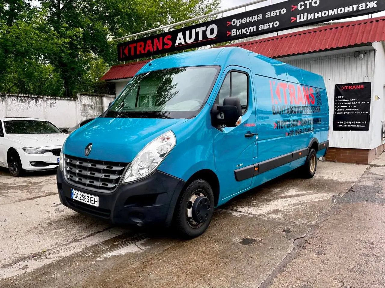 Renault Master из парка аренды KTRANS