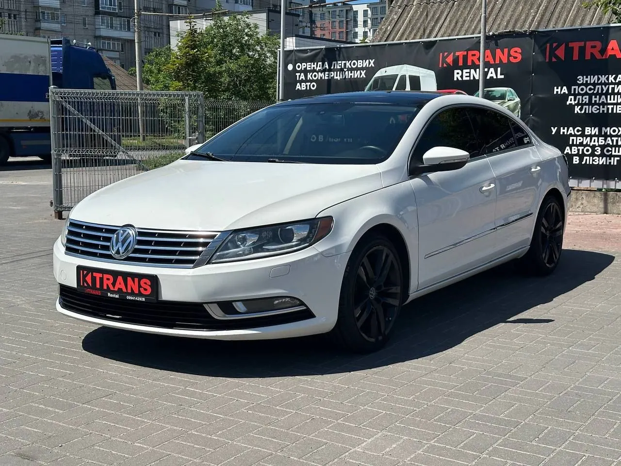 Volkswagen Passat CC 2012 из парка аренды KTRANS